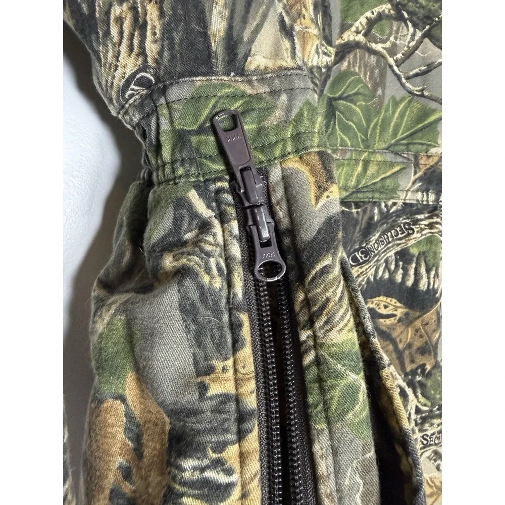 Cabelas Camo Seclusion 3D Youth Medium Coveralls Hunting Quilt Lined‎